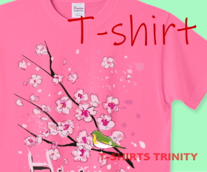 お花見のTシャツ