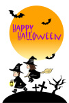 ハロウィンテンプレート・子ども